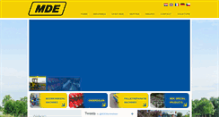 Desktop Screenshot of mdemachinebouw.nl