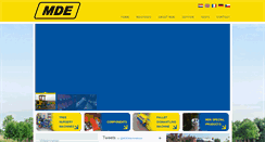 Desktop Screenshot of mdemachinebouw.com